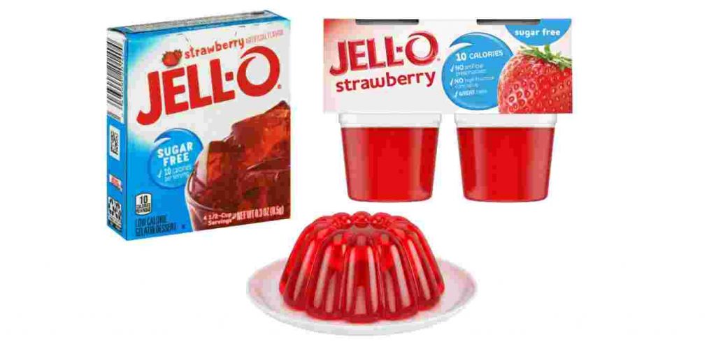 sugar free jell o nutrition facts