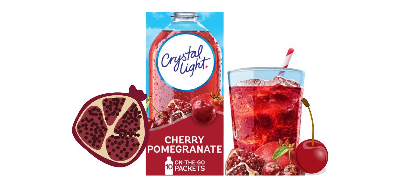 Crystal Light Cherry Pomegranate nutrition facts