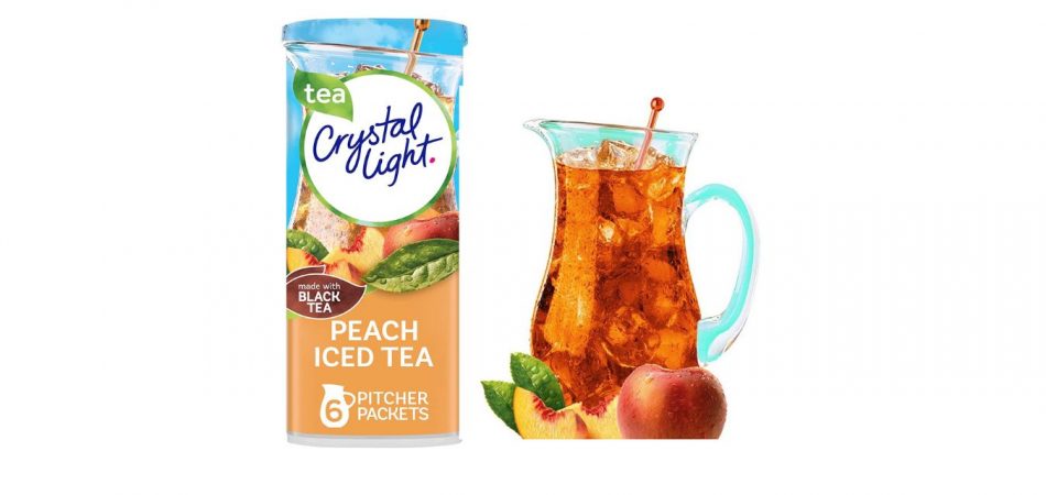 crystal light peach iced tea nutrition facts.