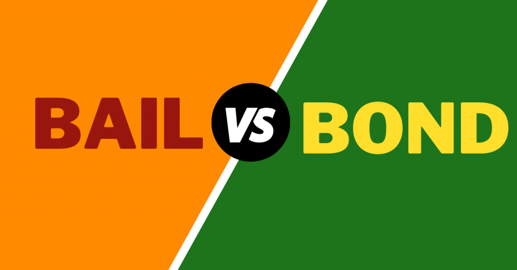 Difference Between Bail And Bond
