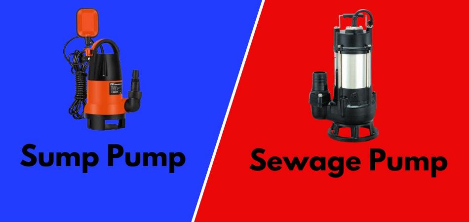 Difference Between The Sump Pump and Sewage Pump