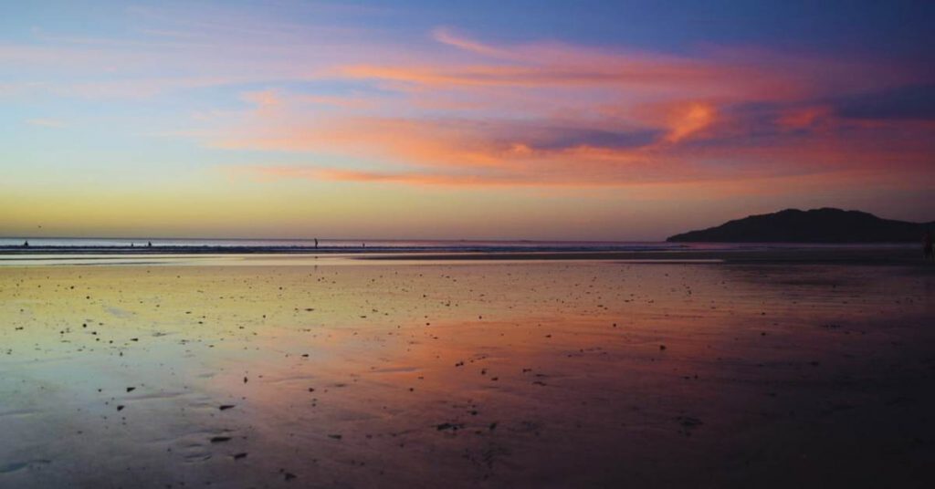 Playa Grande, Costa Rica Sun set