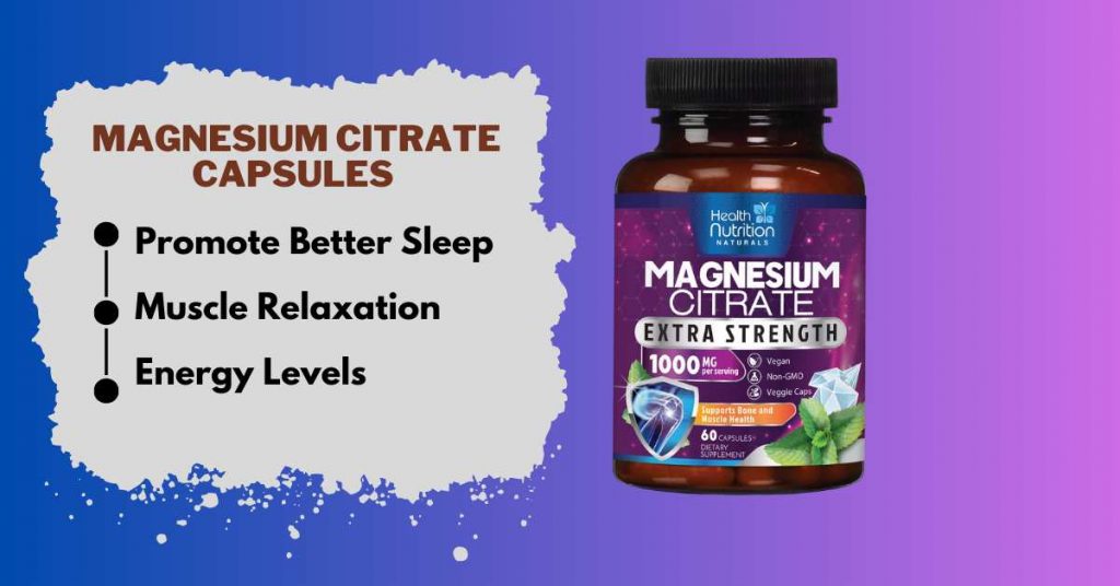 Magnesium Citrate Capsules