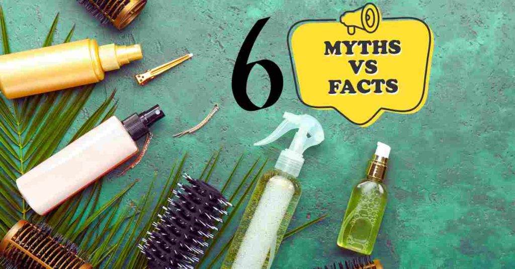 water spray hair growth myth and facts