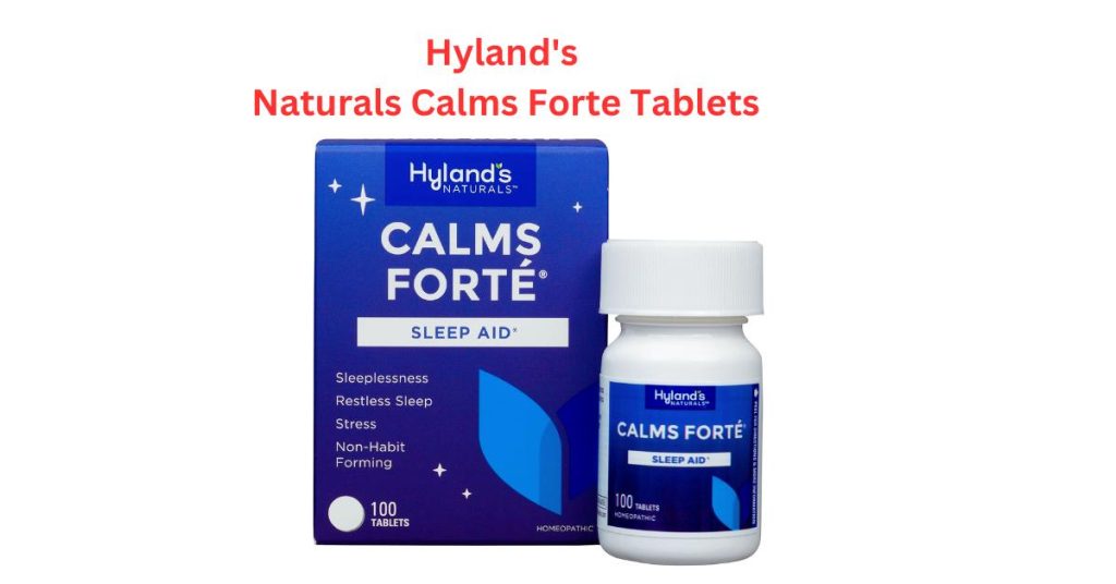 Hyland's Naturals Calms Forte Tablets Review