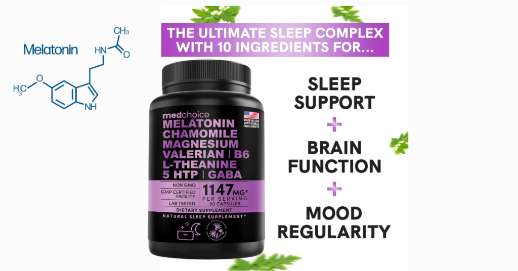 Melatonin Natural Sleep Aid